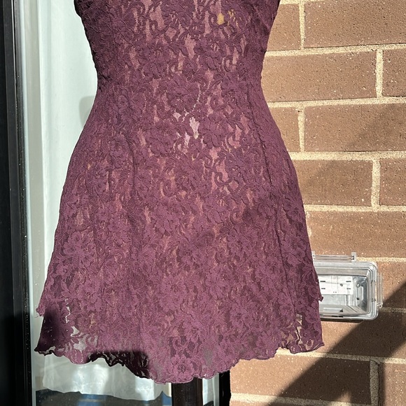COPY - VINTAGE lace babydoll lingerie slip dress - Picture 5 of 13